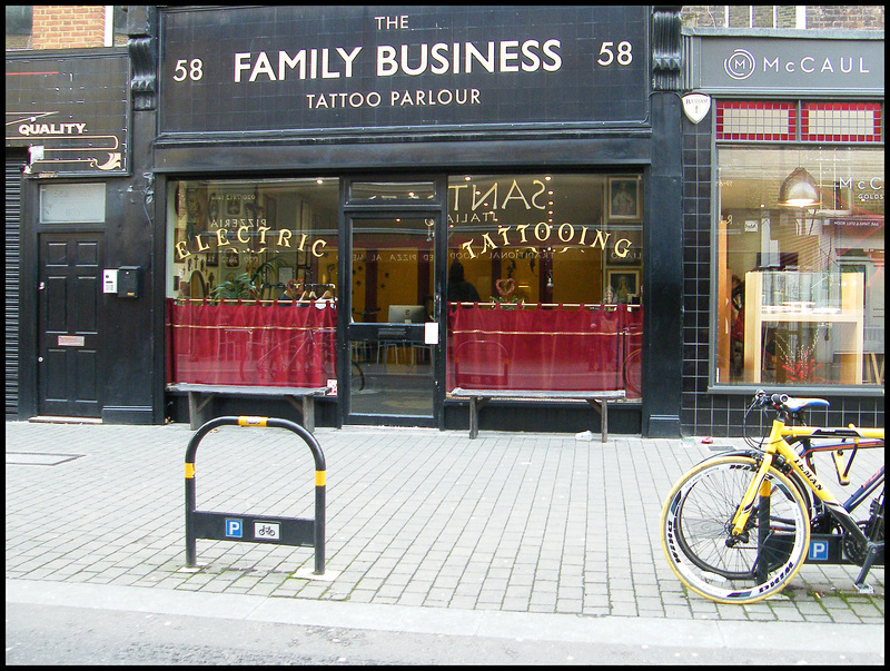 Finsbury tattoo parlour