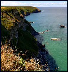 North Cliffs, looking towards Naxrax Point