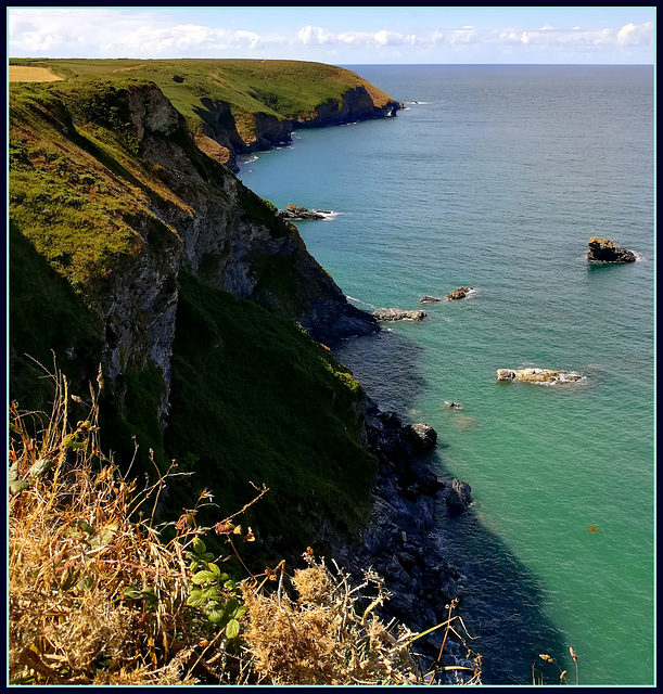 North Cliffs, looking towards Naxrax Point