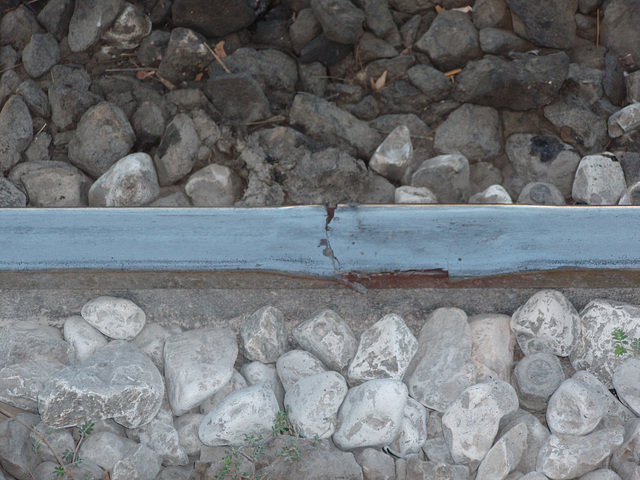 Athens Central rail defect