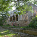 Mexico, Ruins of Main Building in Abandoned Hacienda Mucuyche