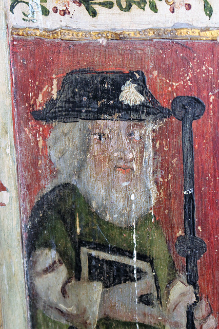 Detail of Screen, Westhall Church, Suffolk