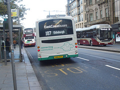 DSCF7344  East Coast Buses 10197 (SN62 BTF) in Edinburgh - 8 May 2017