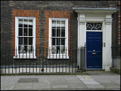Georgian door and windows