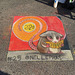 Chalk Art at San Gabriel Lunar New Year 2020