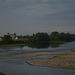 La Loire. L'été. Les sables au repos.