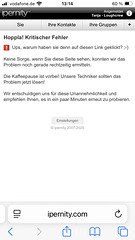 Warum ich auf diesen Link geklickt habe??? PiP!