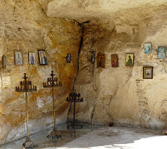 Icons at the St. Dimitar Basarbovski Rock Monastery