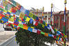 Sur le Grand Stupa (Boudhanath = Bodnath), Népal