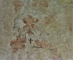 bartlow church, cambs, c15 dragon wall painting (2)