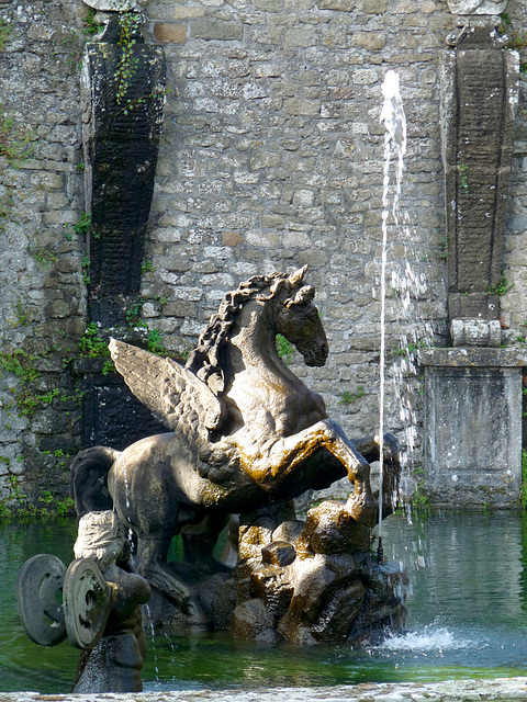 Fontana del Pegaso a Villa Lante a Bagnaia