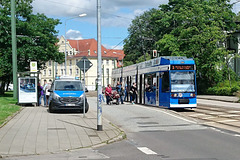 Schwarzfahrer in Rostock erwischt. ☻