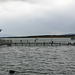 Chile, Puerto Natales, The Wind Sculpture on the Shore of the Bay of the Last Hope