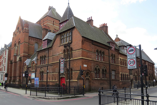 st columba's church , kingsland road, dalston, london