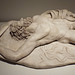 Detail of the Marble Dying Giant in the Metropolitan Museum of Art, July 2016