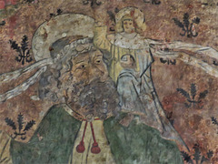 bartlow church, cambs, c16 st christopher wall painting (1)