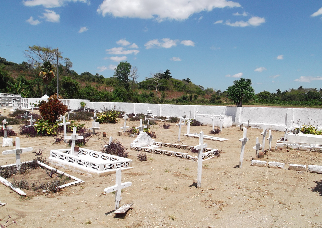 Jardin funéraire à la cubana