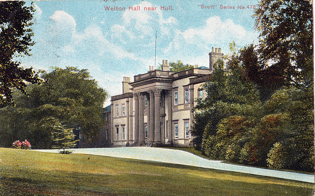 Welton House, East Riding of Yorkshire (Demolished)