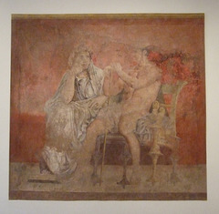 Wall Painting from a Reception Hall from the Villa of P. Fannius Synistor at Boscoreale in the Metropolitan Museum of Art, February 2012