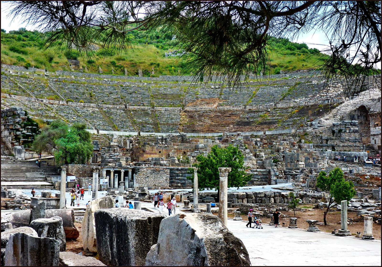 Il grande teatro di Efeso -