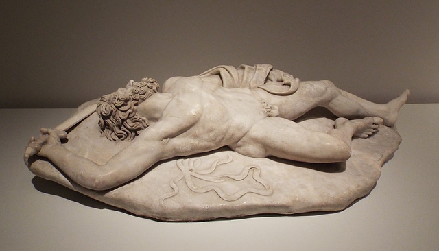 Marble Dying Giant in the Metropolitan Museum of Art, July 2016