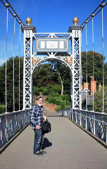 Queens Park Bridge, Chester.   HFF!!