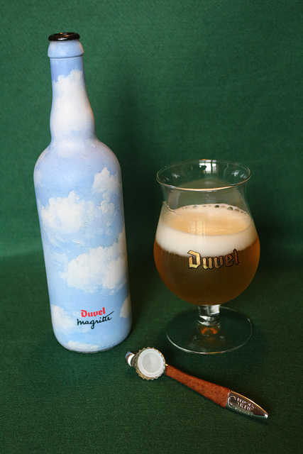 Duvel "magritte" beer Duvel "magritte" beer
