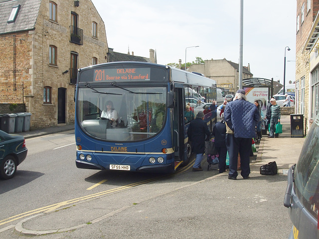 DSCF3287 Delaine Buses SF55 HHD in Stamford - 6 May 2016