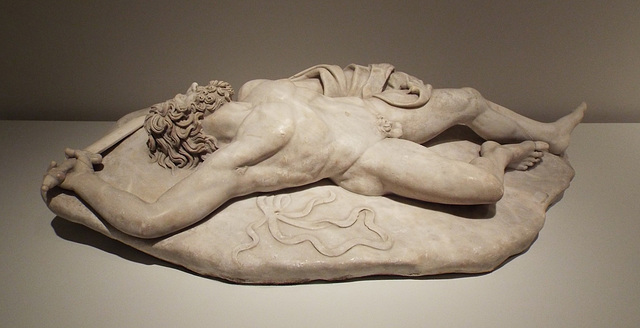 Marble Dying Giant in the Metropolitan Museum of Art, July 2016