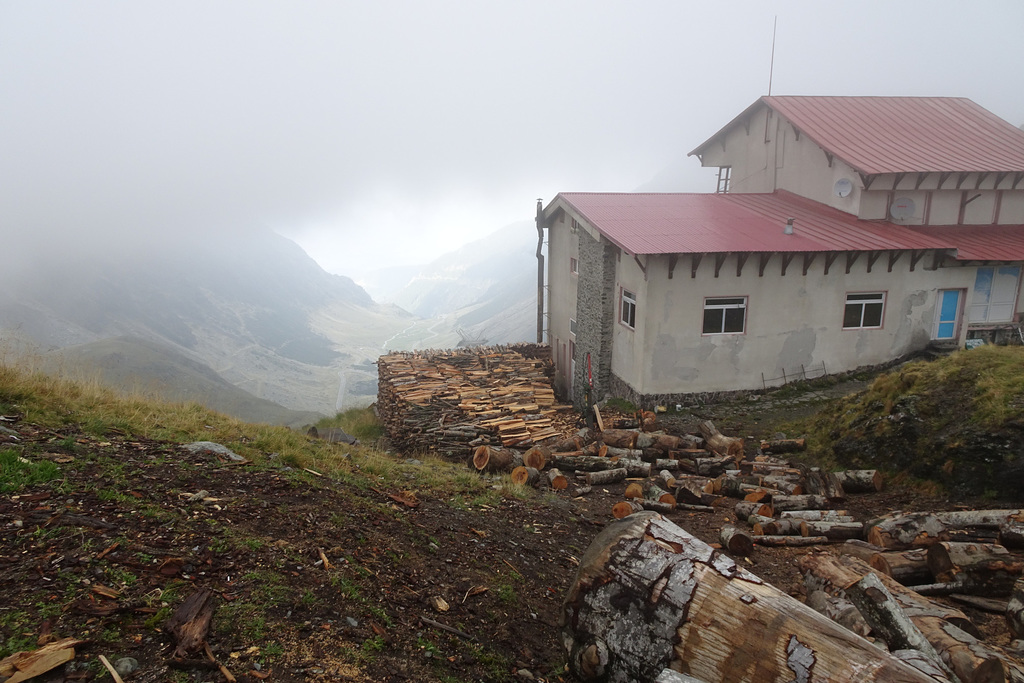 Transfagarasan Road Through The Clouds