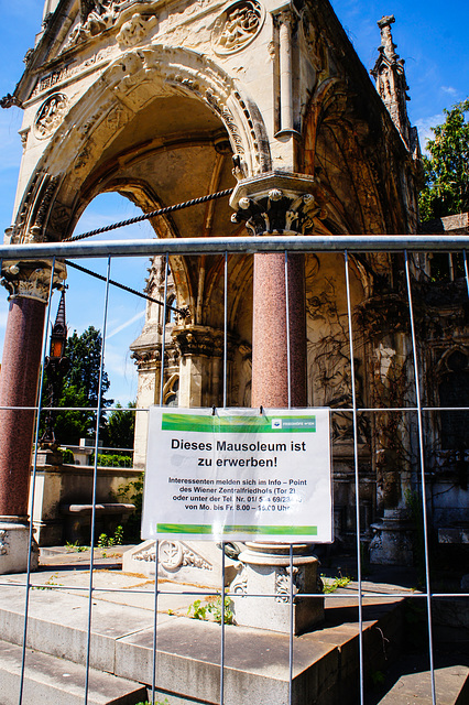 Für wenn du mal mausetot bist ein Mausoleum?