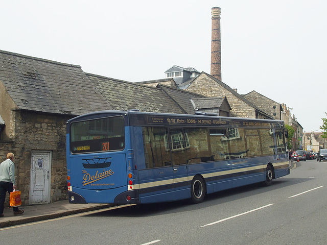 DSCF3275 Delaine Buses SF55 HHD in Stamford - 6 May 2016