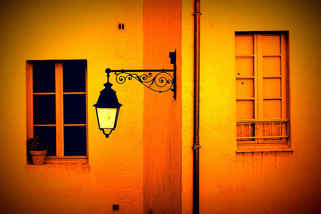 playing with a photo