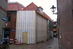 New house in the Vrouwenkerksteeg