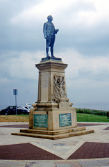 Captain James Cooks Monument ,Whitby West Cliff,North Yorkshire 13th June 1997