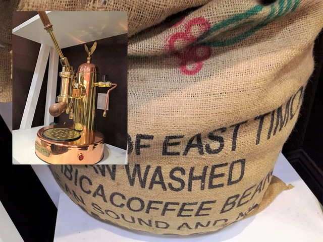 Timor's coffee is too strong but too tasteful