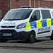 Dorset Police Ford Transit in Bridport - 9 February 2017