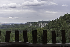 HFF... with the view from the Valdštejn castle to Hrubá Skalá ... P.i.P. (© Buelipix)