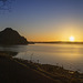 Dumbarton Rock at Dawn