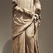 Marble Female Statue in Theatre Costume with a Sword from Pergamon in the Metropolitan Museum of Art, July 2016