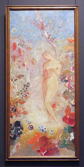 Pandora by Redon in the Metropolitan Museum of Art, July 2018