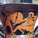 Detail of a Calyx Krater with Dueling Greeks and Trojans in the Boston Museum of Fine Arts, January 2018 Detail of a Calyx Krater with Dueling Greeks and Trojans in the Boston Museum of Fine Arts, January 2018