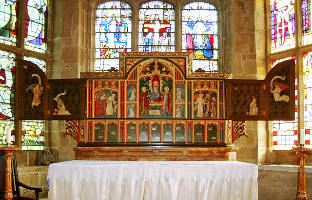 Altarpiece, St Margaret's Church, Hornby, Lancashire
