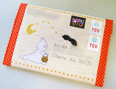 Halloween Mailart Front 9/20/15