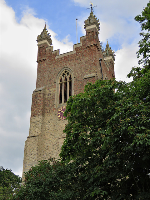 cottenham church, cambs    (1) c17 tower 1617-19