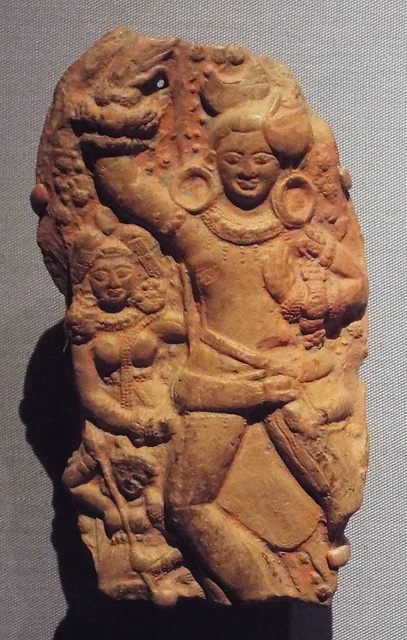 Terracotta Relief of Karttikeya-Skanda in the Metropolitan Museum of Art, August 2023