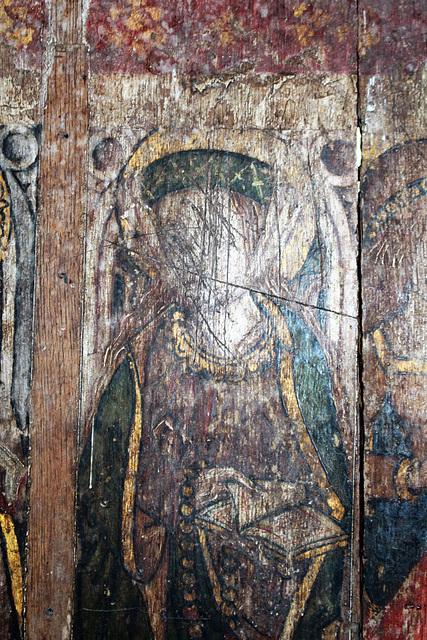 Detail of Screen, Westhall Church, Suffolk