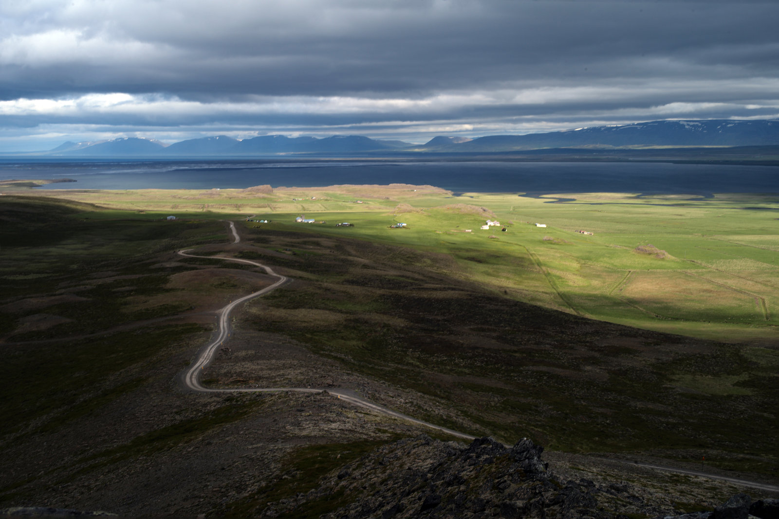 Borgarvirki Fortress, View