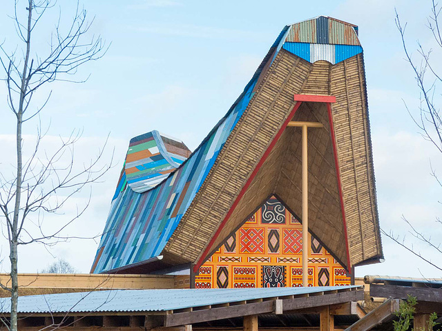 Part of the Islands exhibit at Chester Zoo