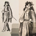Sketches at Costumed Figure Drawing, Manhattan Beach